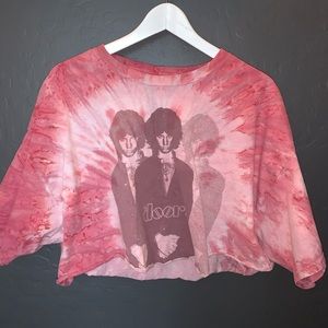 The Doors super cropped band tee